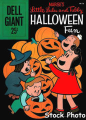 Marge's Little Lulu and Tubby Halloween Fun  - Dell Giant #23